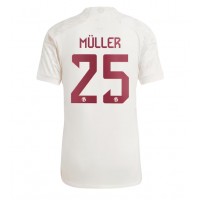 Bayern Munich Thomas Muller #25 Tretí futbalový dres 2023-24 Krátky Rukáv